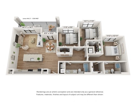 Maddox Hills Floor Plan C1